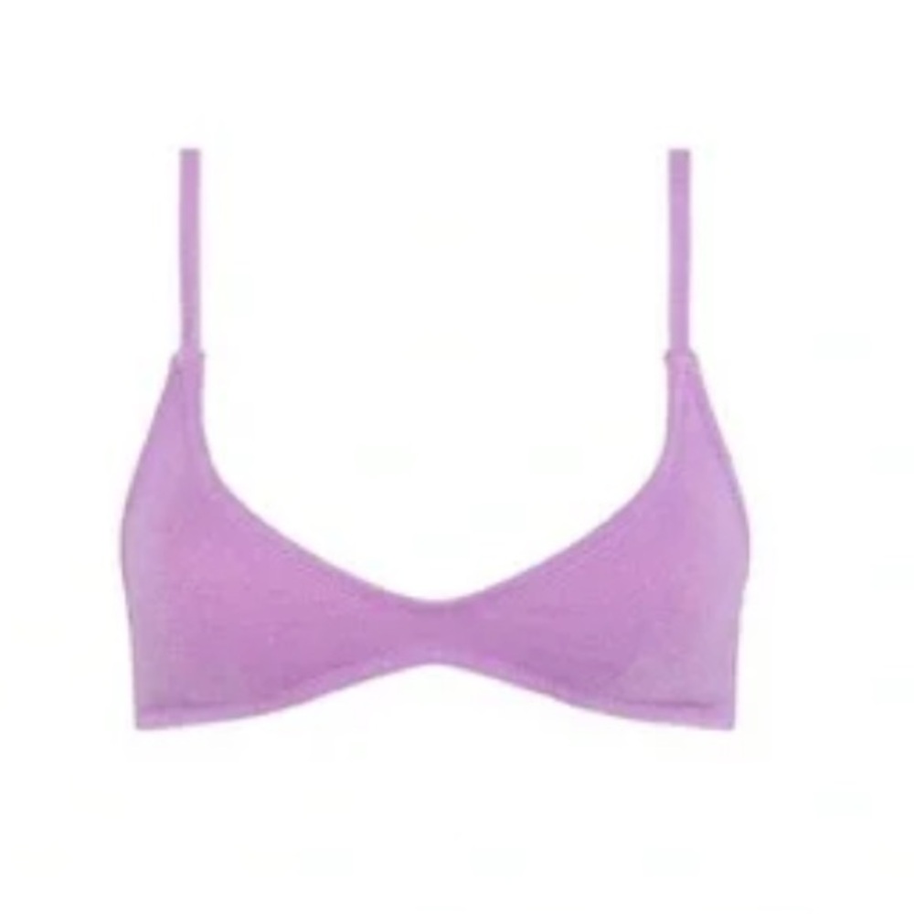 Triangl Maia Violet Sparkle Top - S+